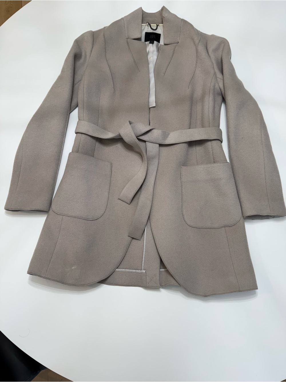 Banana Republic Taupe Jacket Size Small - Picture 2 of 9